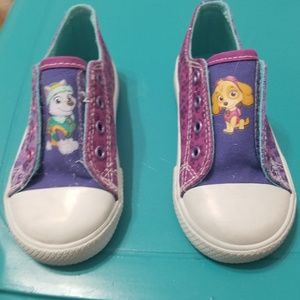 Paw Patrol Everest and Skye Velcro Slip On